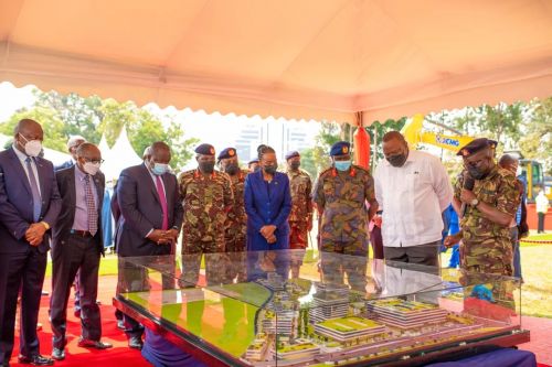 肯尼亚总统主持中国武夷肯尼亚国家转诊和现代医疗研究医院EPC项目开工仪式