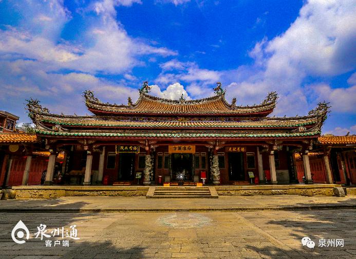 泉州天后宫是祭祀海神妈祖的庙宇，也是世界范围妈祖信仰的重要传播中心。（陈英杰 摄）