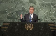 王毅：任何阻挡中国统一大业的行径必将被历史车轮碾碎