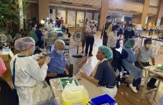 台湾边境“0+7”新制将上路 台中市单日1.5万人施打次世代疫苗