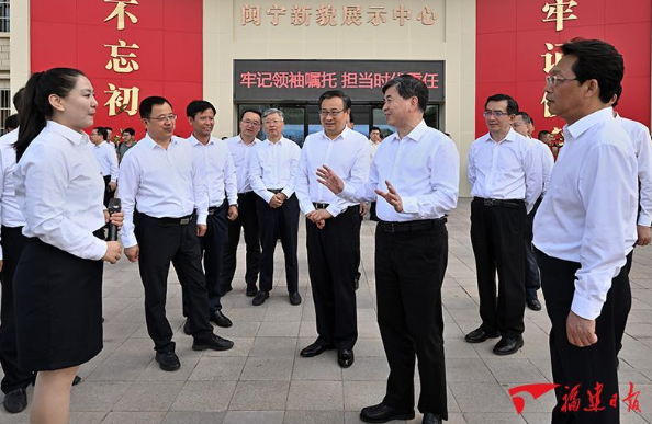 福建省党政代表团赴宁夏考察并召开深化闽宁协作发展交流座谈会