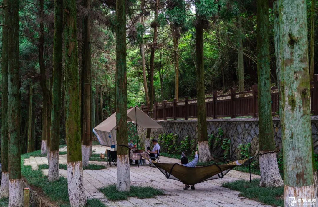 在鼓山上可登古道、溯溪而行，享生态之旅。林双伟 摄