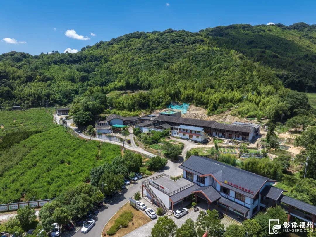 晋安区寿山乡九峰村在酷暑中迎来了旅游旺季，游人们或桥下戏水，或山间露营，或探幽揽胜，好不惬意。陈暖 摄