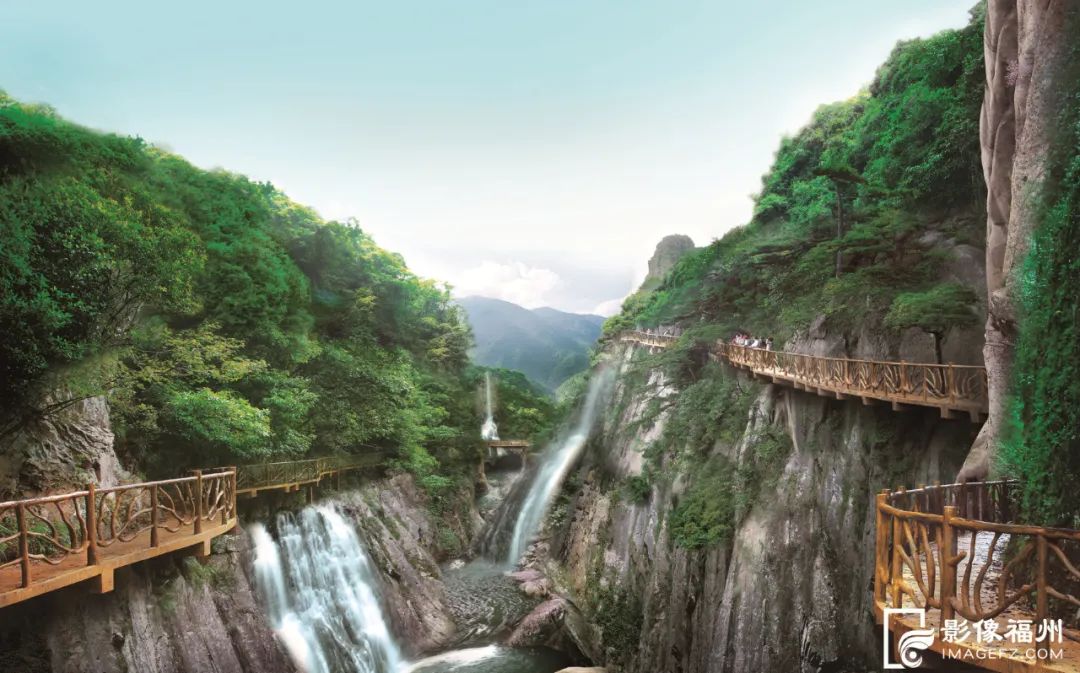 永泰县云顶景区，被誉为“云端上的香格里拉”，是国家4A级旅游景区、国家生态旅游示范区，富含氧离子，以云海景观闻名。永泰县委宣传部供图