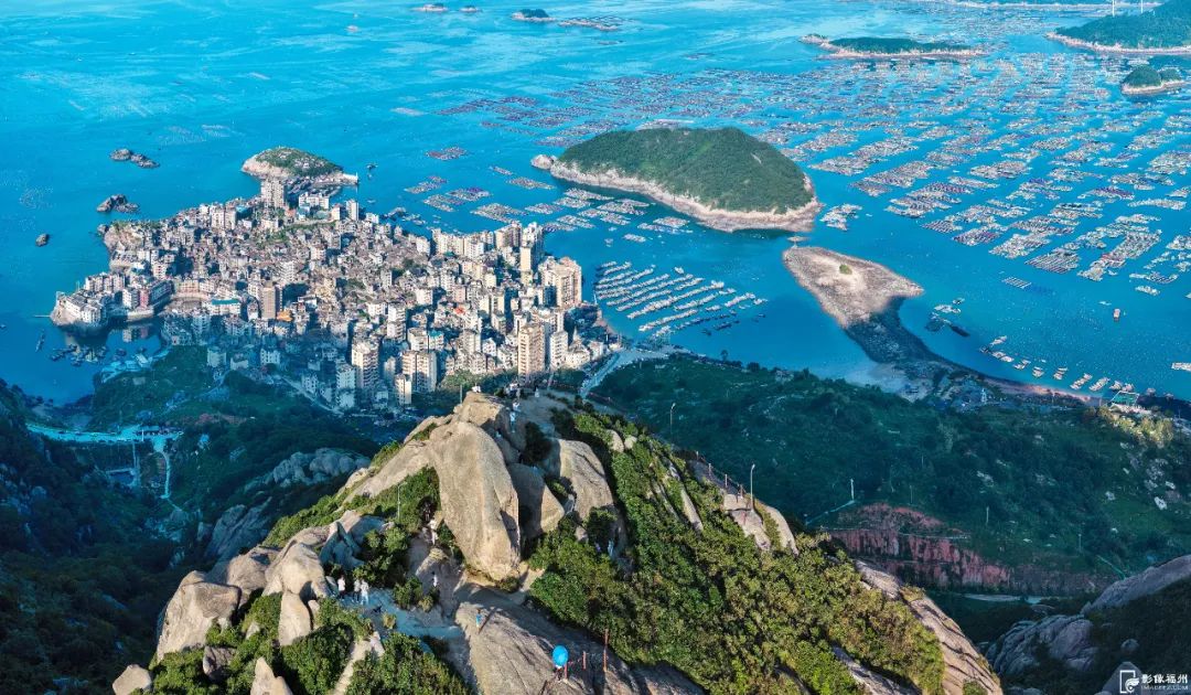 “福州最美渔村”——奇达村，集齐了“山、海、岛、渔村”等元素，看山看海两相宜。林双伟 摄