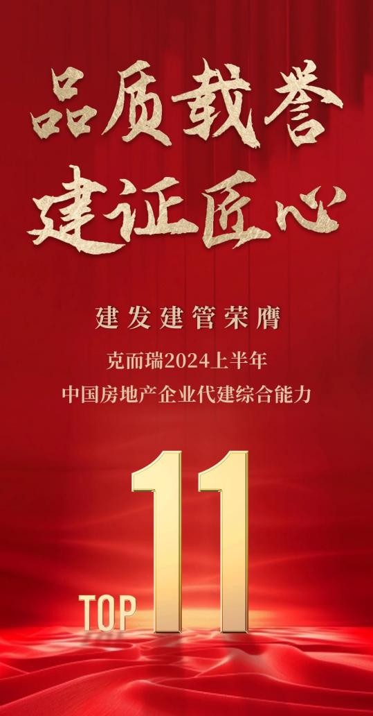 新拓项目“多点开花” 建发建管获得行业市场高度认可