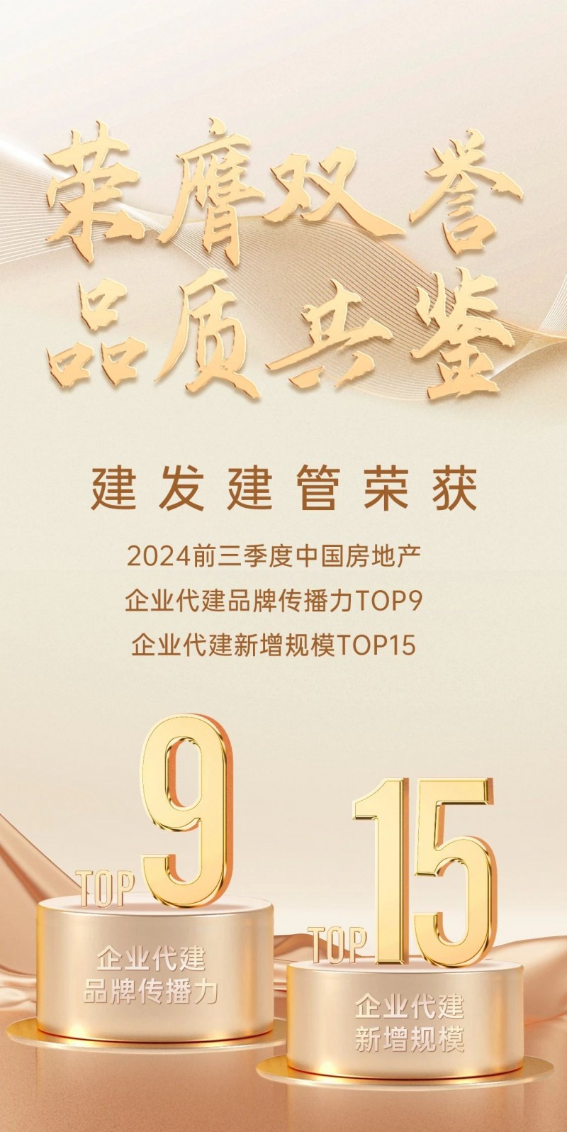 新拓项目“多点开花” 建发建管获得行业市场高度认可