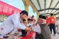 福医大“闽疆情”实践队与援疆专家昌吉义诊