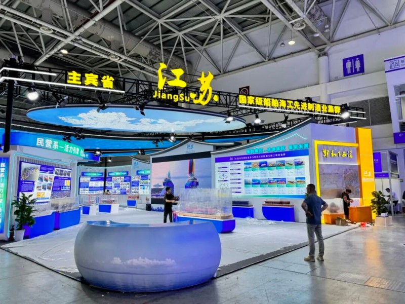第三届中国海洋装备博览会现场。记者 陈景好 摄