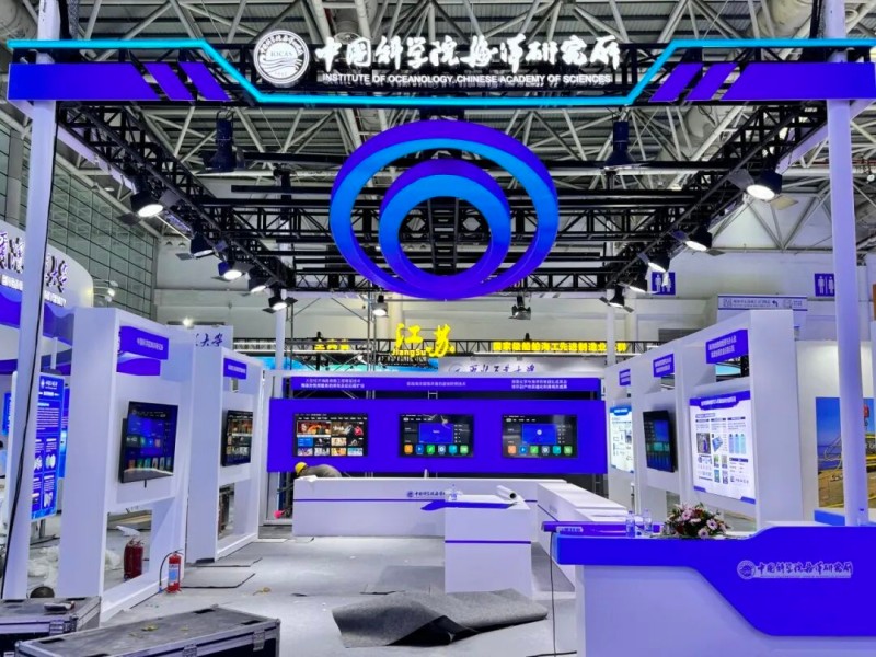 第三届中国海洋装备博览会现场。记者 陈景好 摄