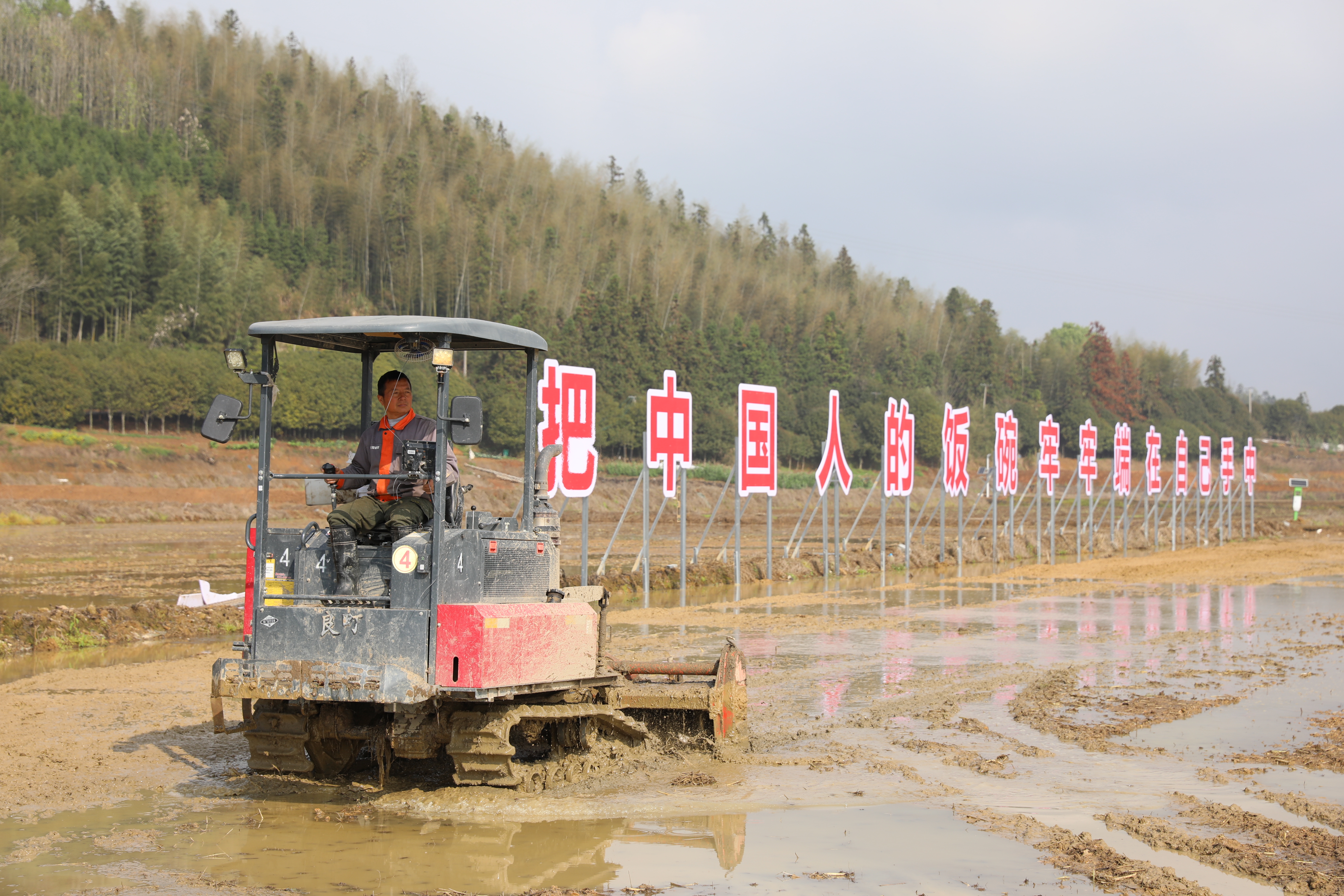春耕现场 杨林宇 摄