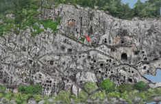 龍門石窟保護(hù)施工中新發(fā)現(xiàn)唐代石刻《金剛經(jīng)》