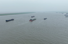 鄱陽湖水位突破12米大關 告別枯水期