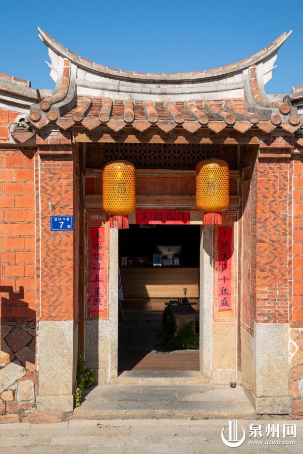 泉州红砖古厝凝聚闽南民居营造技艺精华（李雅真 摄）