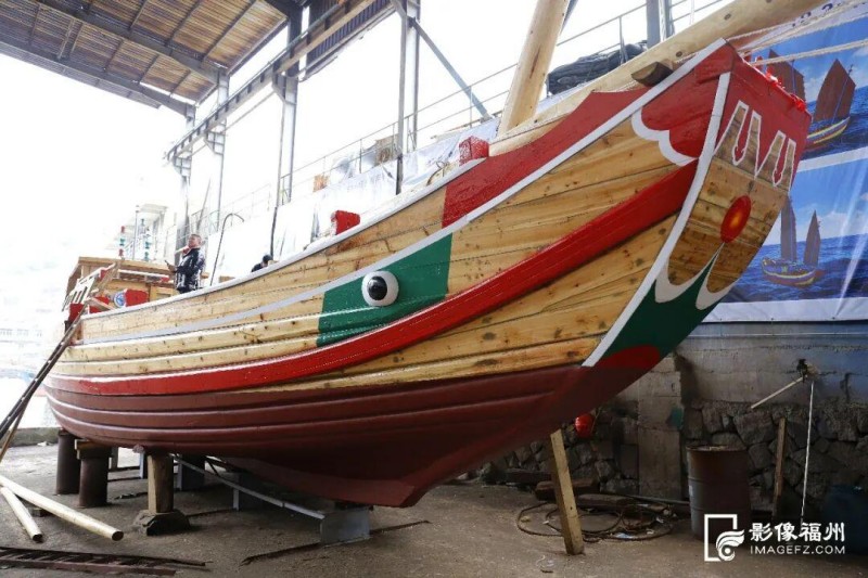 连江木帆船制作技艺。福州市文化馆供图