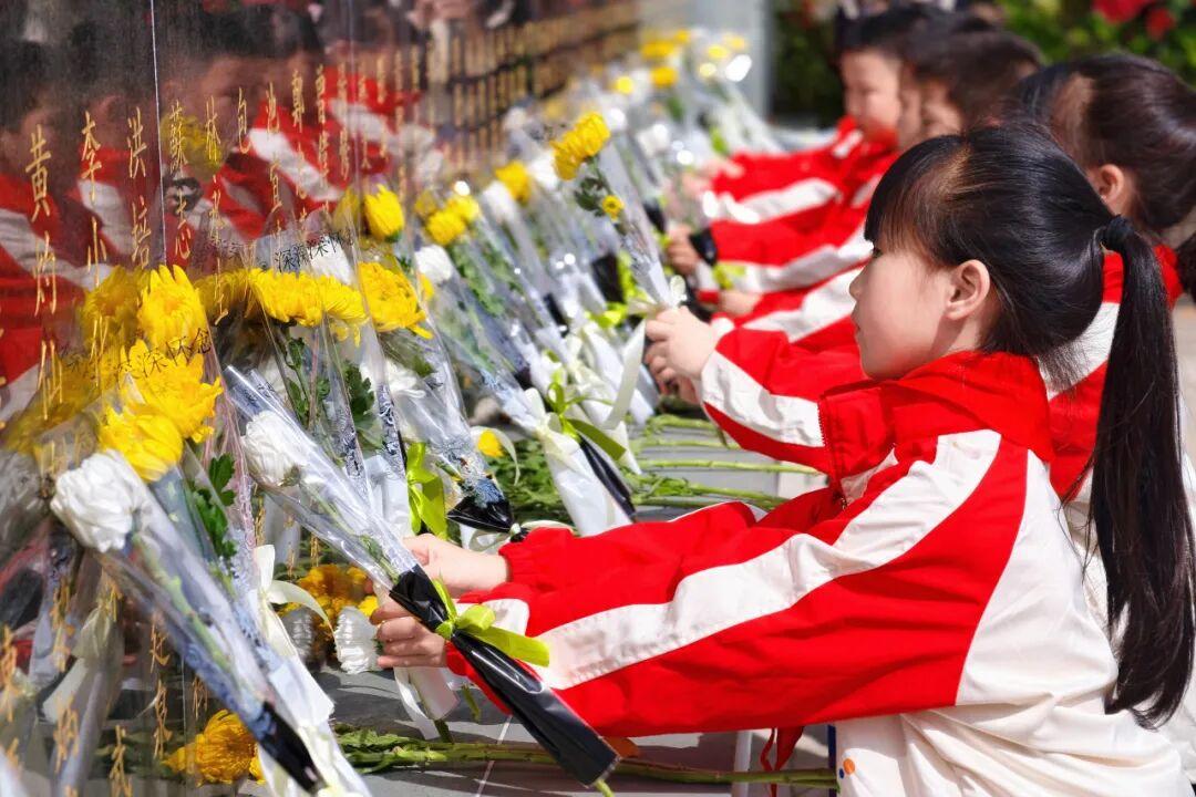 清明有追思，校园有温暖！晋安学子在缅怀中铭记