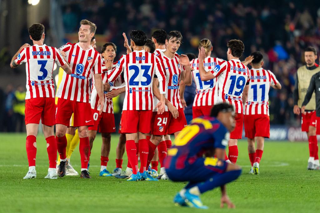 欧冠综合：十人巴萨不敌马竞 “大巴黎”力克利物浦