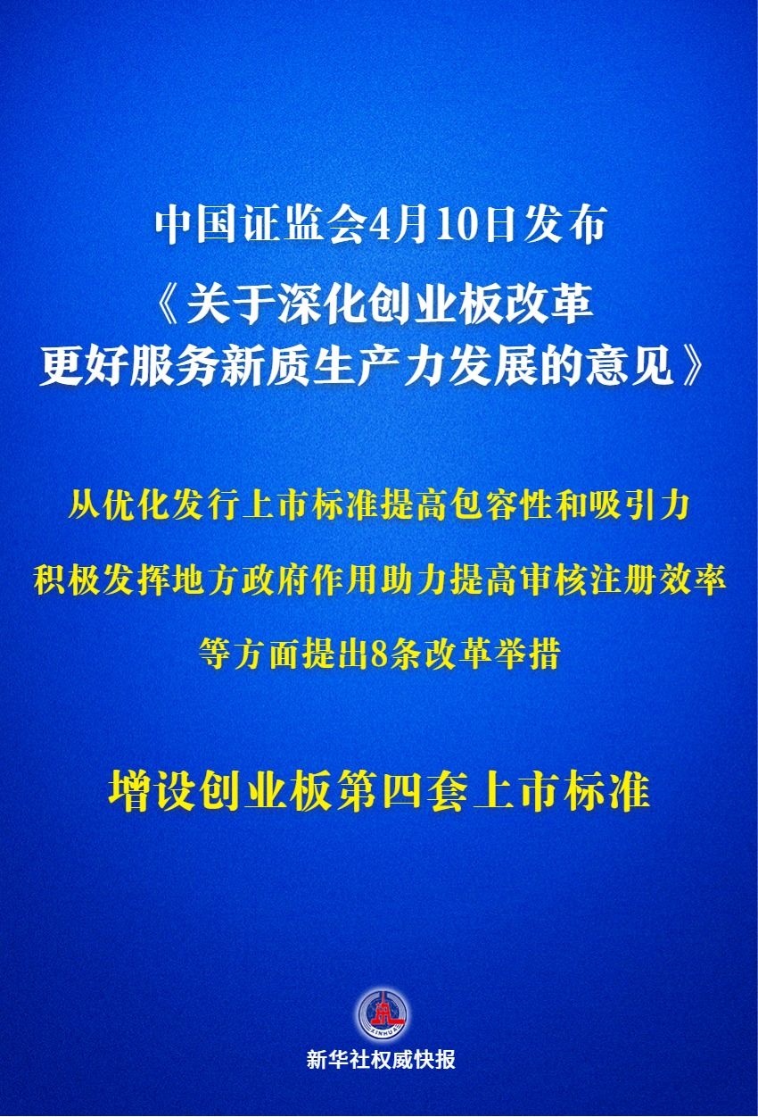 创业板改革再出发 增设第四套上市标准