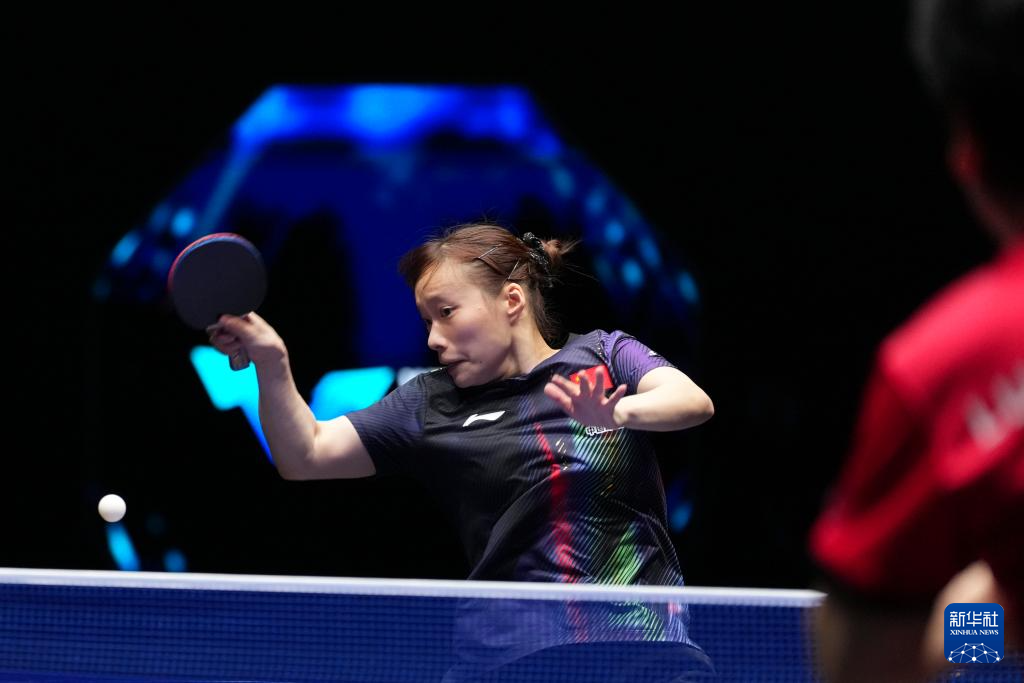 乒乓球——WTT常规挑战赛：石洵瑶晋级女单十六强