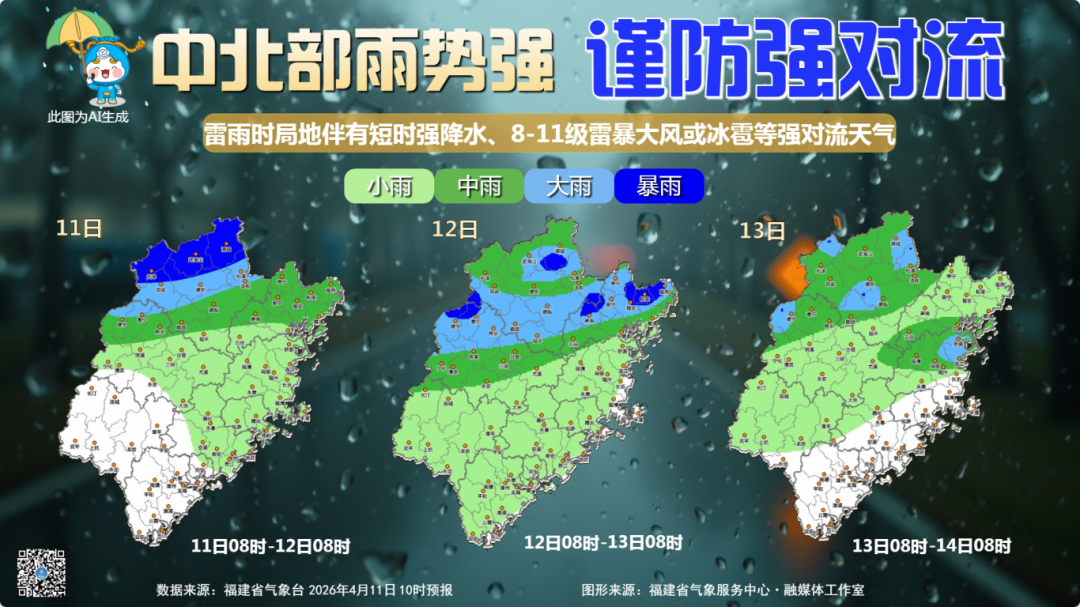 大雨、暴雨！福建雨势强！福州回南天将强势返场
