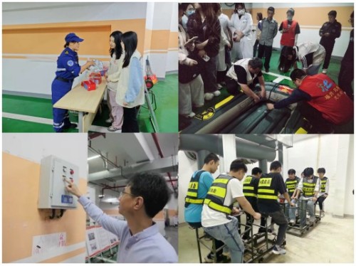 屏山社区开展人防应急疏散演练以练筑防守护居民平安