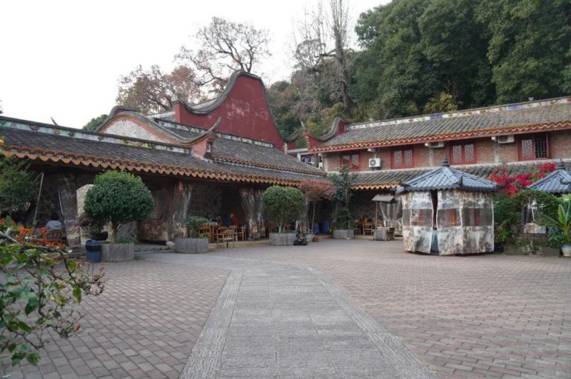 鼓山喝茶点推荐，店名： 游龙阁