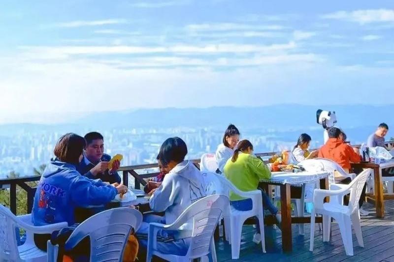 鼓山喝茶点推荐，店名：十八景茶艺馆