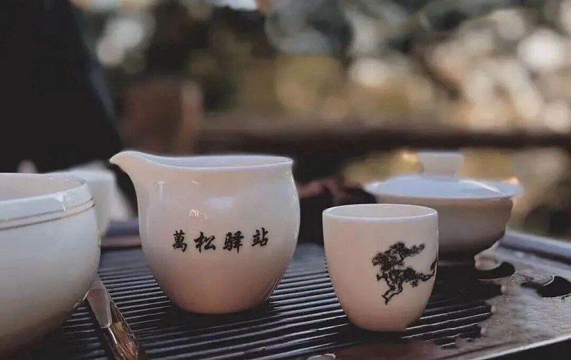 鼓山喝茶点推荐，店名：万松湾驿站