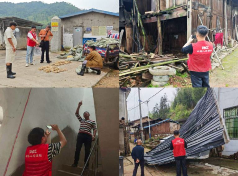 人保财险南平光泽支公司：快速响应暴雨冰雹灾害 筑牢一线保险保障屏障
