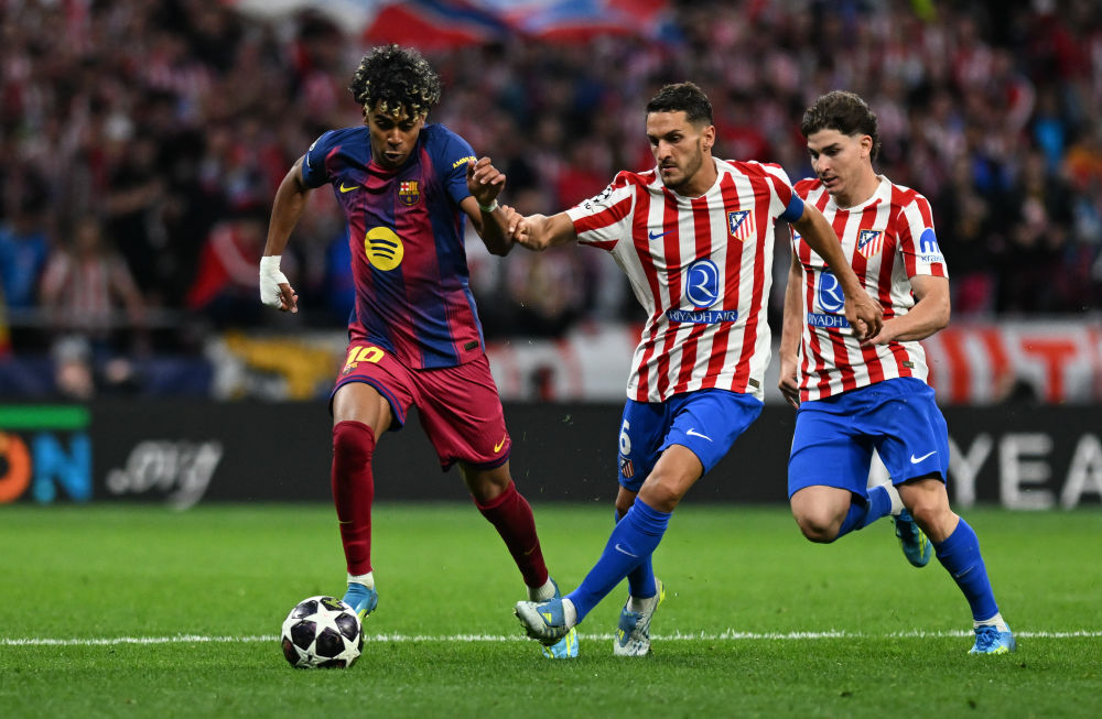 欧冠综合:马竞淘汰巴萨 “大巴黎”送走利物浦