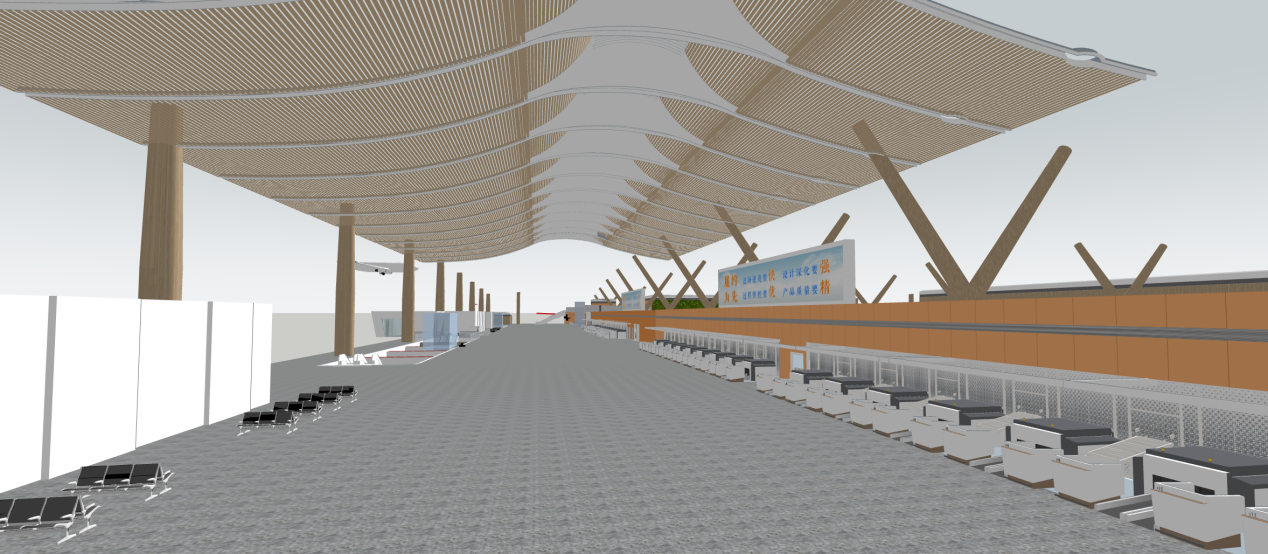 福州長樂國際機場二期擴建工程T2航站樓竣工