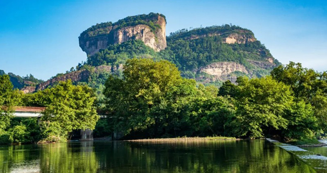 福州武夷山：春日旅游升温 课本美景走进现实