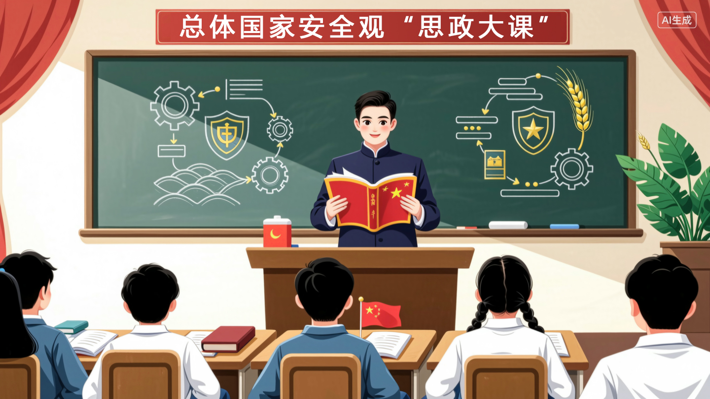 福建教学团队亮相全国大中小学同上一堂总体国家安全观“思政大课”