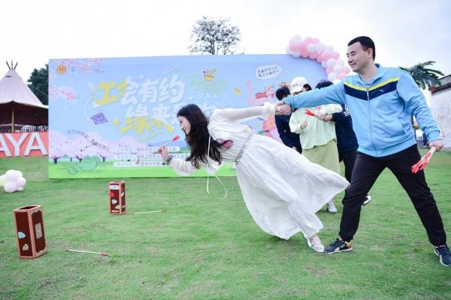 榕台青年以养生为媒 共赴春日浪漫之约