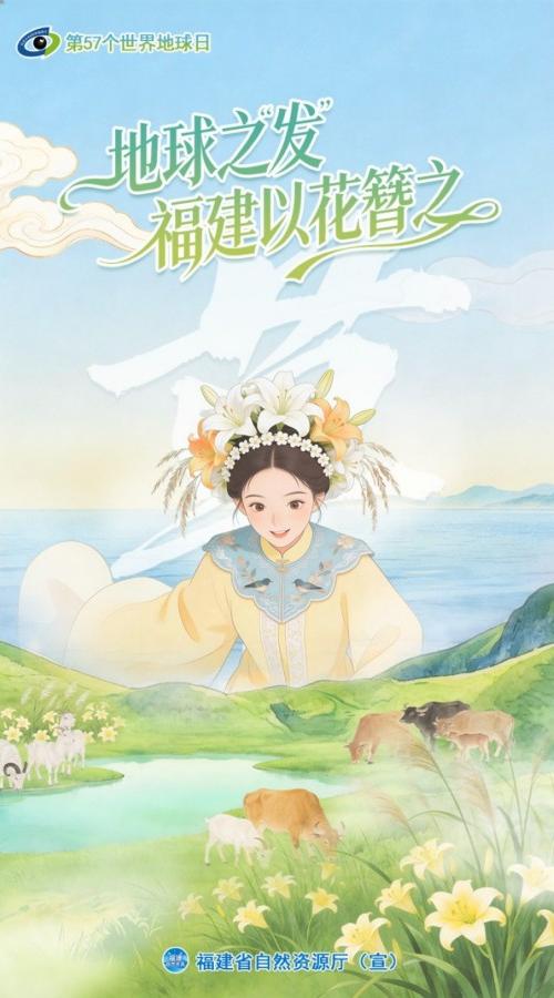 世界地球日 | 地球之“发” 福建以花簪之