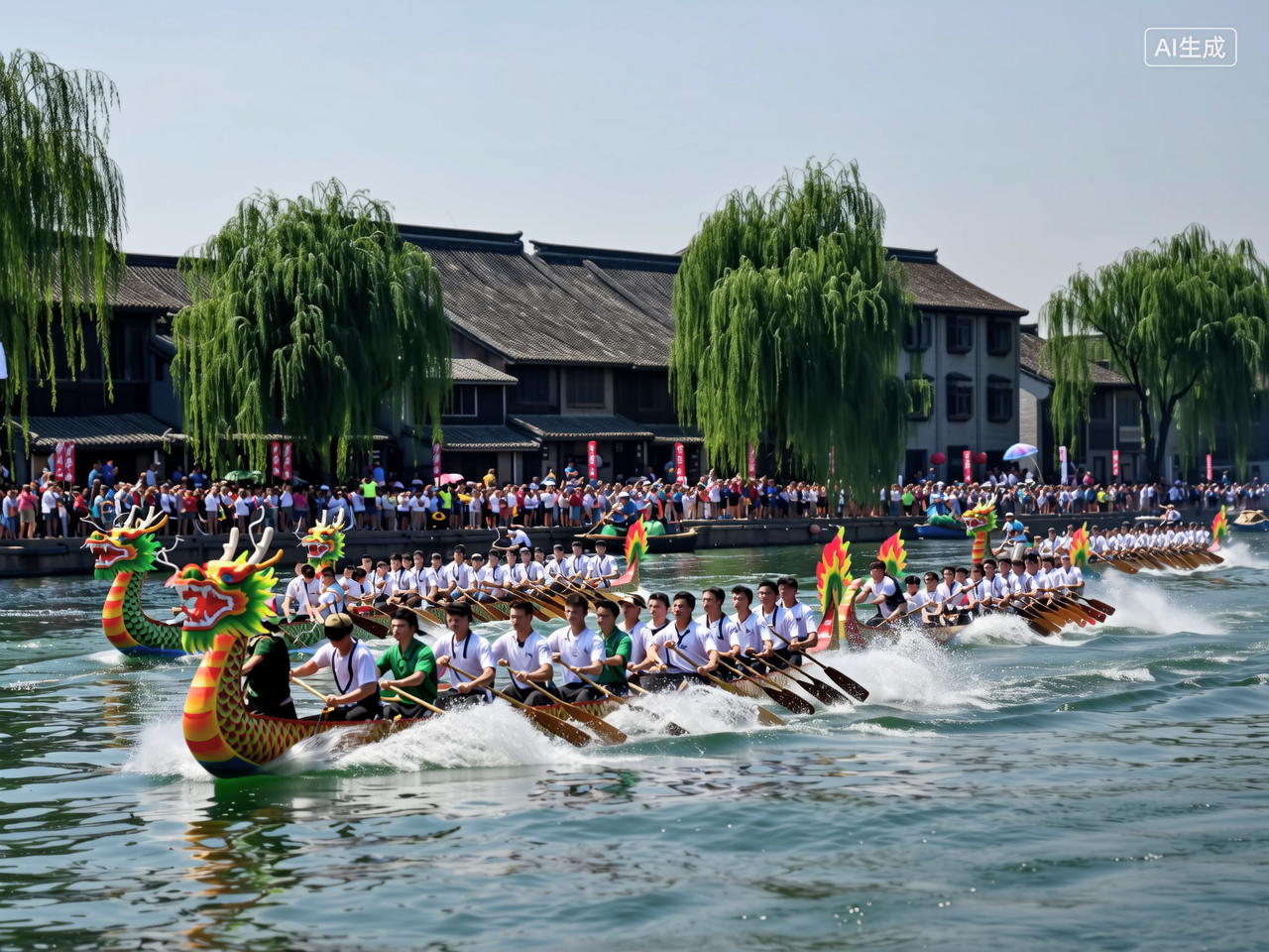 晋安湖龙舟竞速赛周六举办 16支龙舟队参与角逐