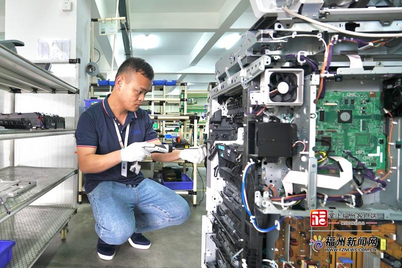 福州综保区首票保税维修业务落地