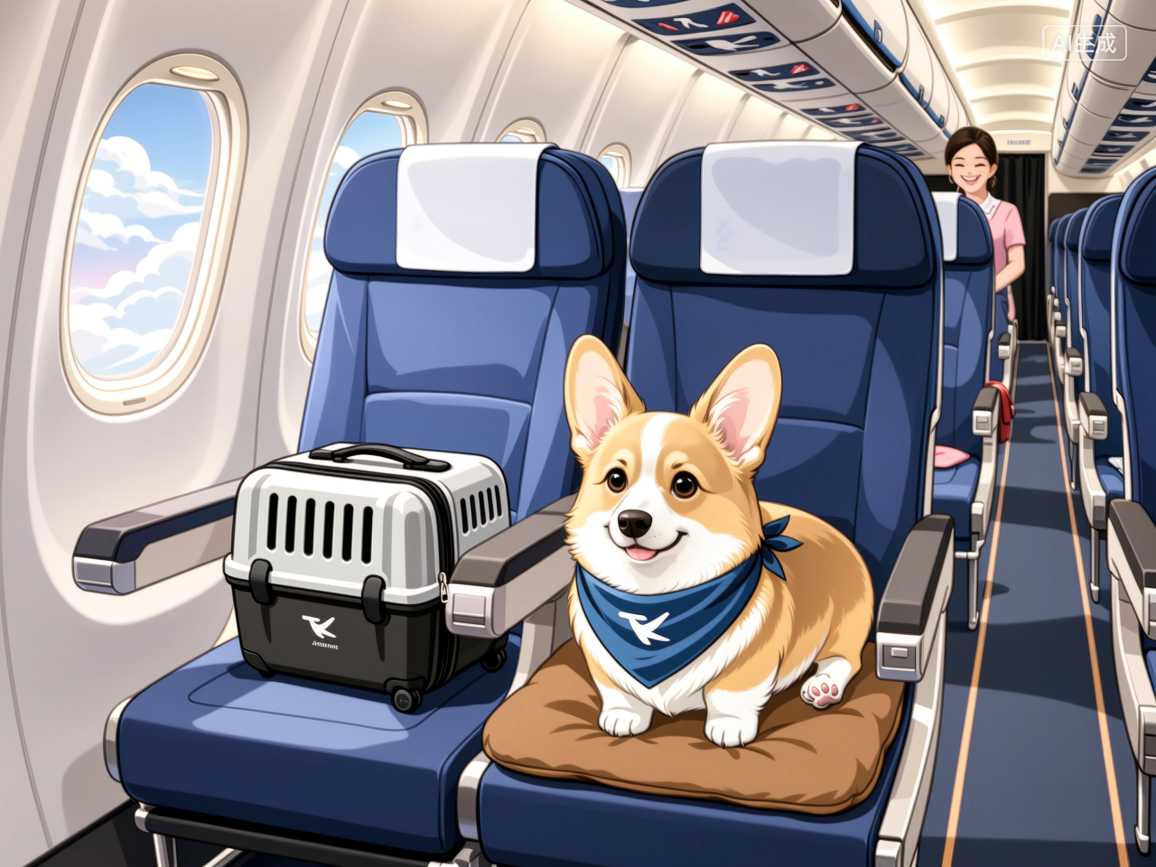 宠物不再托运 福州空港推出“爱宠进客舱”服务