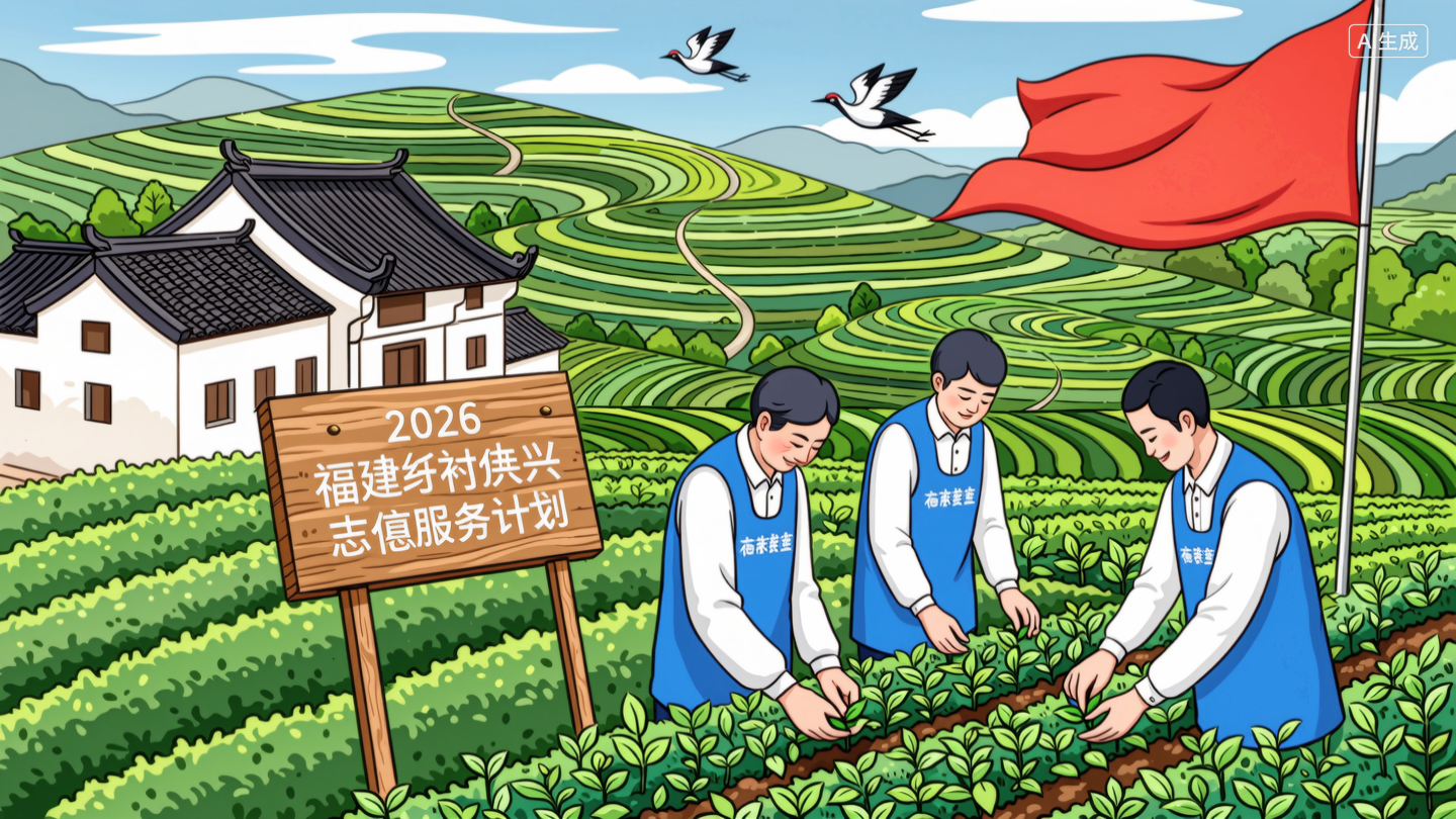 2026年福建省大学生志愿服务乡村振兴计划报名开启