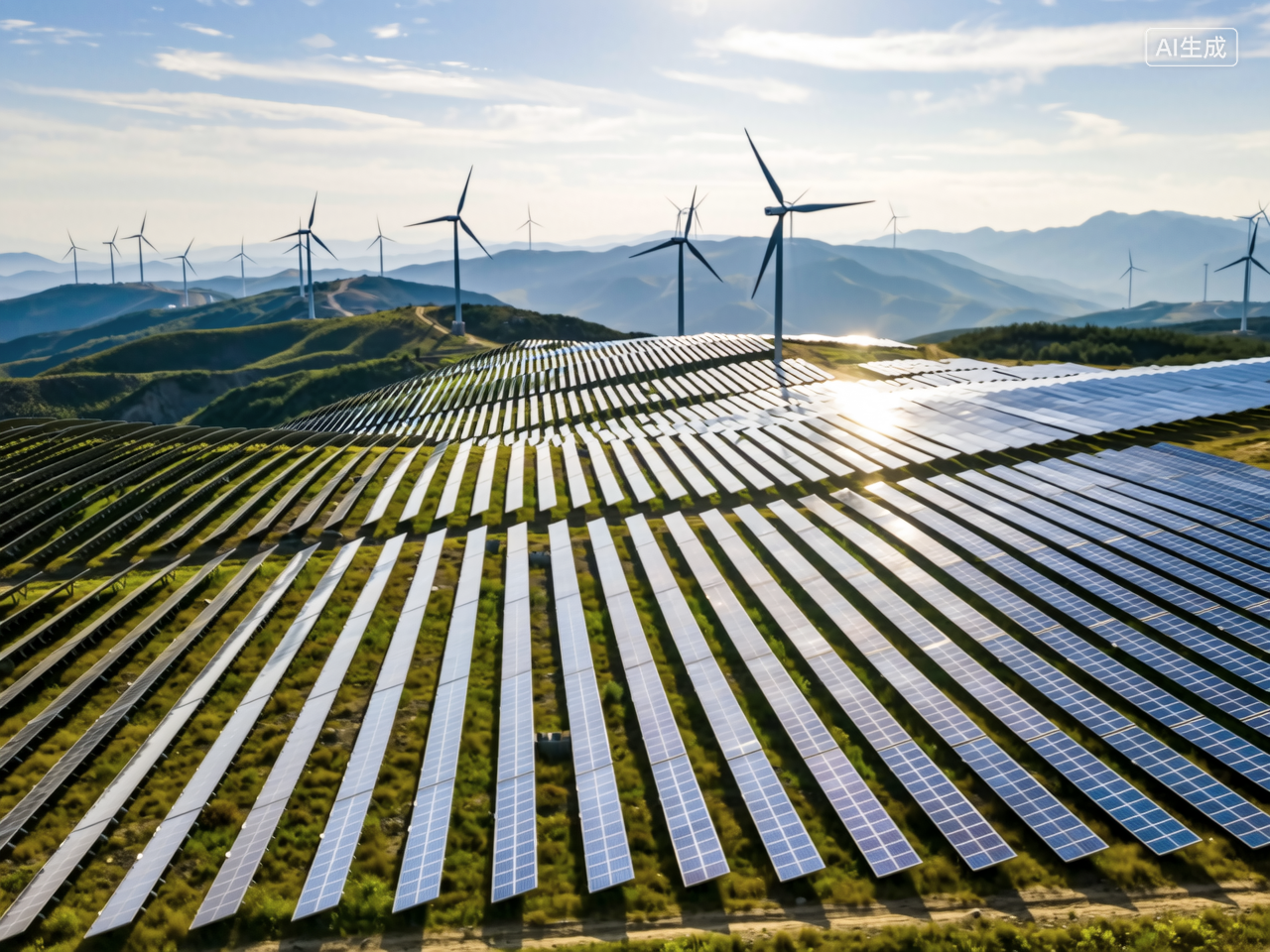 截至3月底全国累计发电装机容量39.6亿千瓦