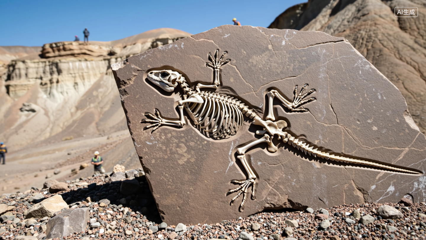 阿根廷发现约7000万年前陆生蜥蜴化石