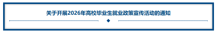 聚焦高校毕业生就业 两部门发文部署五项活动
