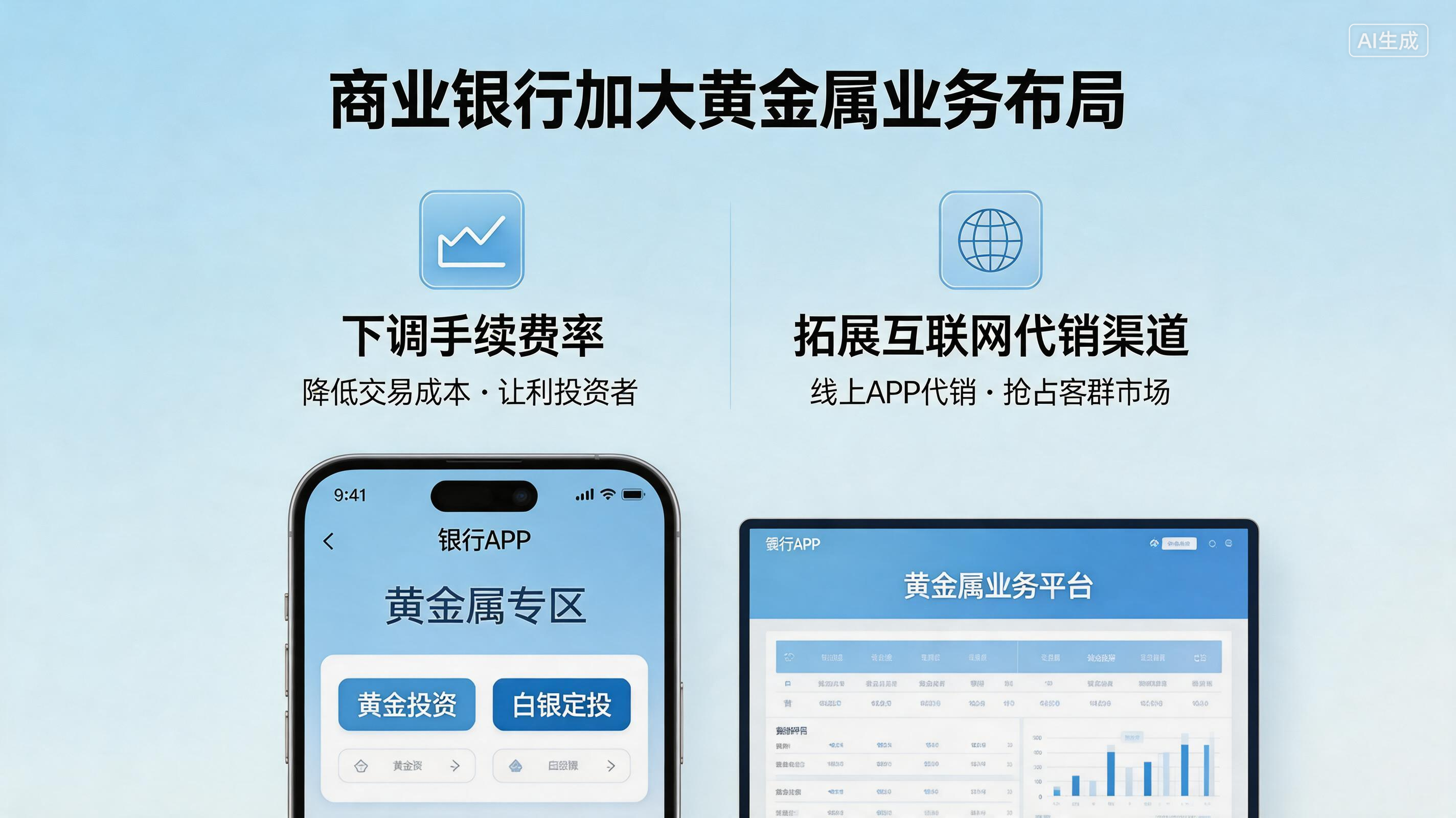 贵金属业务持续升温 费率优惠与渠道拓展齐发力