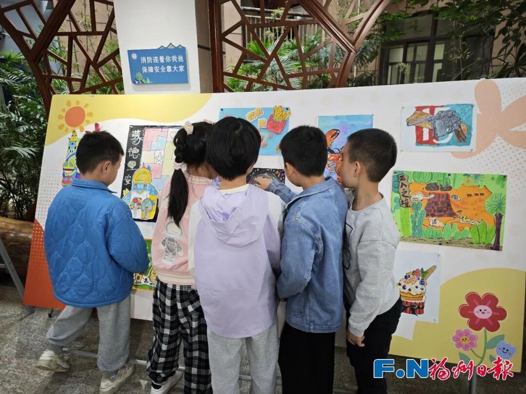 福州一年级小学生，怎么就办上了个人画展？校长这样说……