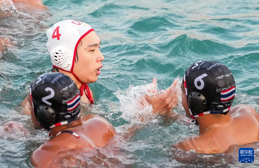 亚沙会｜男子水球单循环决赛：中国胜泰国