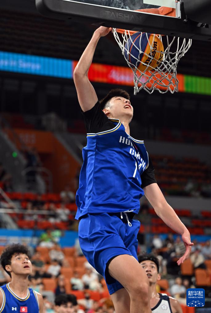 亚沙会丨三人篮球男子小组赛：中国香港队胜中国台北队