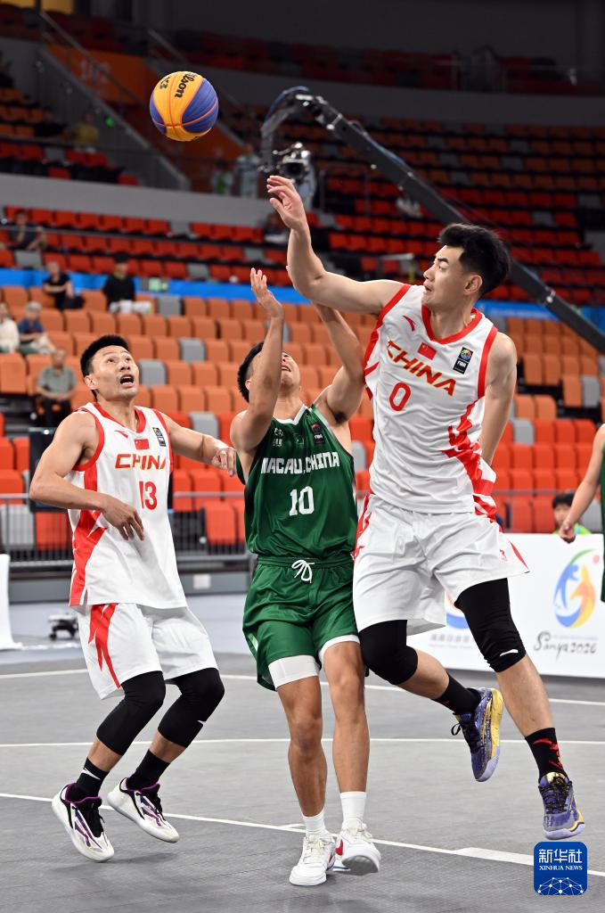 亚沙会丨三人篮球男子小组赛：中国队胜中国澳门队