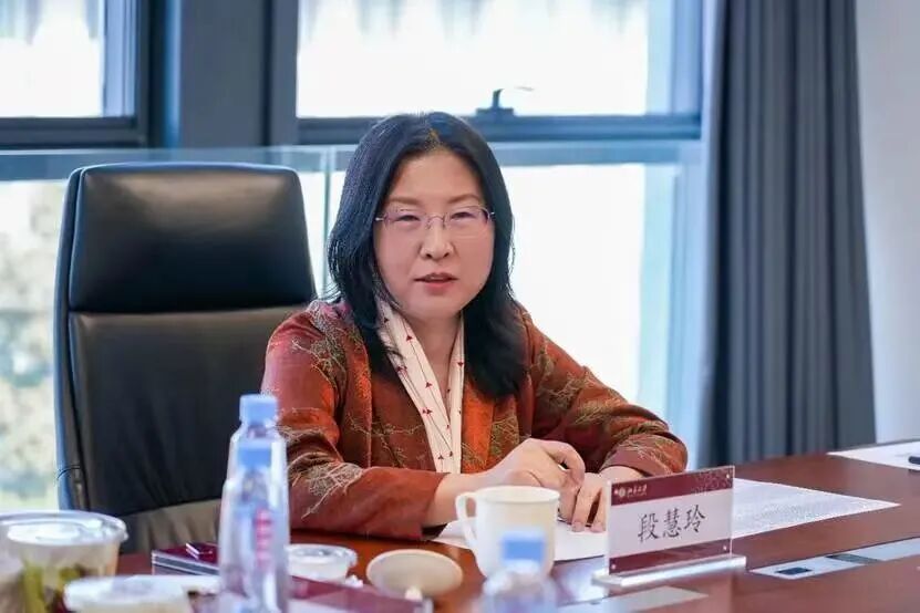 段慧玲、初晓波，任北京大学副校长