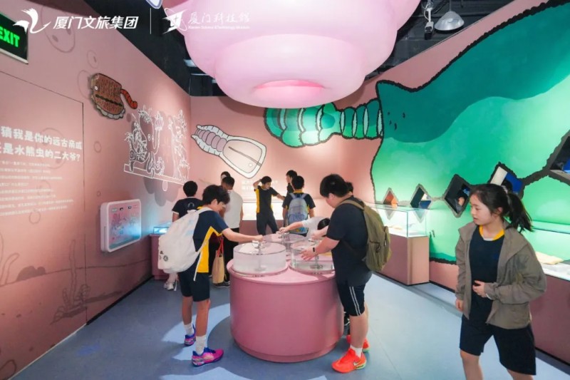 转转水箱转轮。厦门科技馆供图