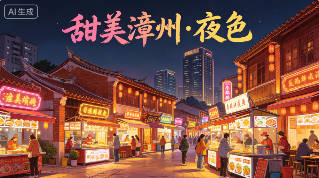 融入一席夜色 愛上甜美漳州